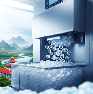 Máy Làm Đá Nghệ An | Đá Sạch – Tiết Kiệm – Bảo Hành 24 Tháng