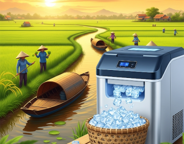 Máy Làm Đá An Giang – Giá Tốt, Lắp Tận Nơi | Bảo Kim