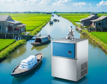 Máy Làm Đá Hậu Giang | Giao Lắp Tận Nơi – Đá Sạch – Bảo Hành 24 Tháng