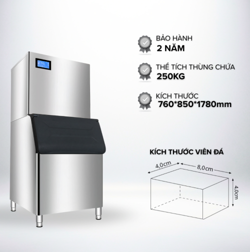 Máy làm đá bia 300kg HAZUKI MODEL  S-300