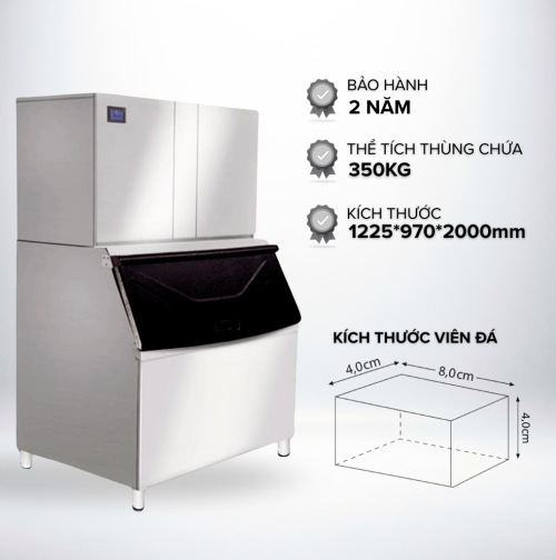 Máy làm đá bia 500kg HAZUKI MODEL  S-500