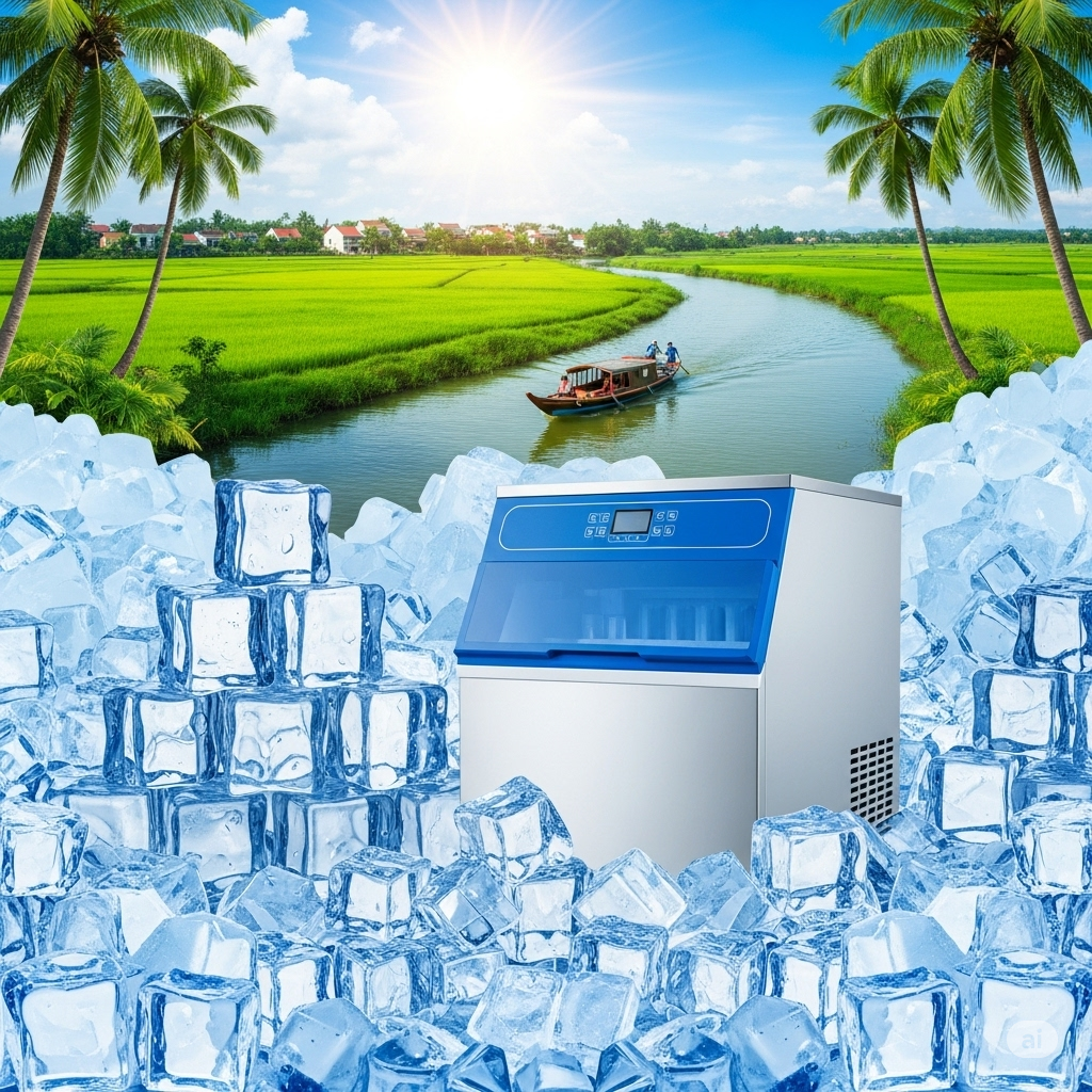 Máy làm đá Tiền Giang